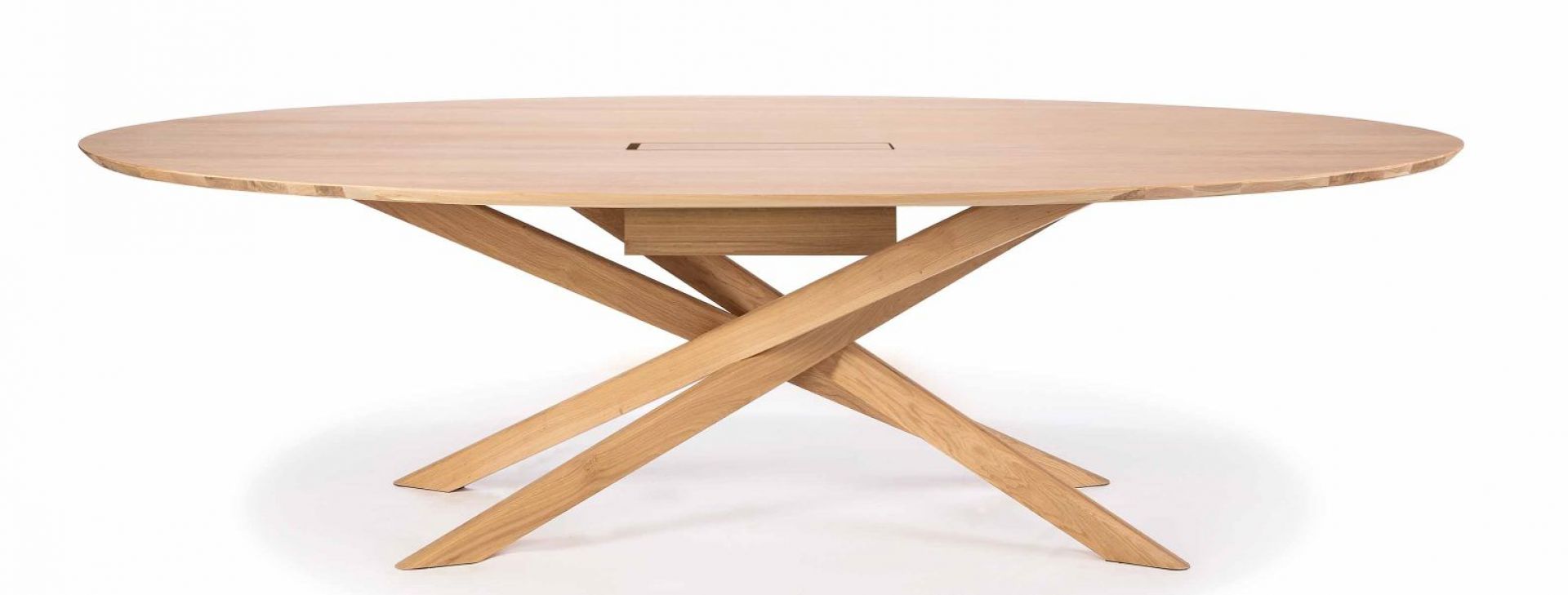 Mikado Meeting Table Oak varnished Ethnicraft